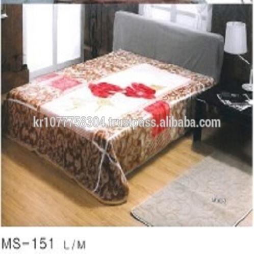 Made in korea 2018 High Quality Blanket / The best 100% polyester blanket